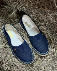 Alpargata Jean Oscuro