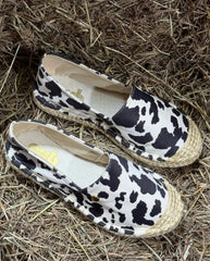 Alpargata Vaca Negro