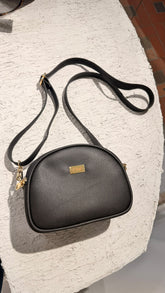 Bolso Media Luna Negro