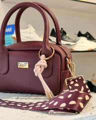 Bolso Latido Vinotinto