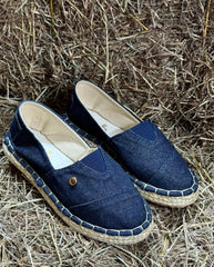 Alpargata Jean Oscuro