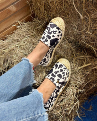 Alpargata Vaca Negro