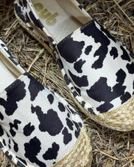 Alpargata Vaca Negro